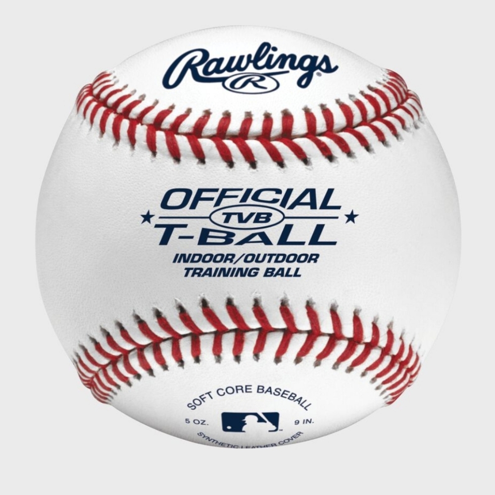🧡 Rawlings Official League T-Ball Practice Baseballs 6ct. (NWOT)